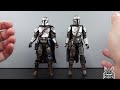 Star Wars Black Series THE MANDALORIAN Din Djarin Glavis Ringworld Book of Boba Fett Figure Review