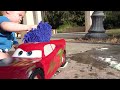 Makar and Disney Cars Lightning McQueen Car Wash
