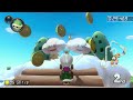Mario Kart 8 Deluxe King Boo DLC 150cc Mirror Mode Gameplay on Fruit Cup
