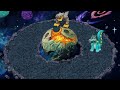 Space Island but I added MORE Monsters (My Singing Monsters) (Fanmade)