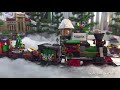 Christmas LEGO Train Adventure! | Gabe and Garrett