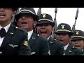 WOMEN'S TROOPS OF PERU ★ Military parade