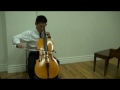 Bach Cello Suite No. III in C Major, BWV 1009 Praeludium