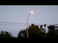 HPS Street Light Turning On (Escondido Blvd & El Ku Ave)