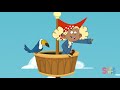 Learn Letters Q - V with Captain Seasalt and the ABC Pirates | Cartoons For Kids