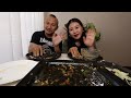 Eating Chicken Thai Piece,Fried Eggplant,Healthy Salad and Rice nepali mukbang / Real Mukbang