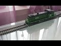 The Mehanotehnika locomotive with home customized DC motor