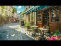 Morning Cafe Music - Bossa Nova Piano Jazz in a Outdoor Coffee Shop to Enhance Your Work & Study