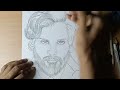 How to draw Allu Arjun | Pushpa drawing | pencil sketch drawing tutorial