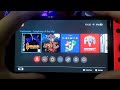 Jogos retrô no Switch destravado