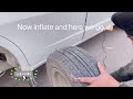 DIY puncture fix on car tire with handy tools #puncture #cars #tools #youtubeshorts #shorts