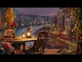 Italian Nightfall Jazz Music ~ Soft Piano Jazz Instrumental Music with Rainy for Sleep, Relax, Work