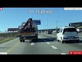 Fourways to Midrand | driving video| N1 highway, Johannesburg | South Africa |