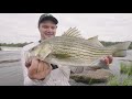 Gas Station SPILLWAY Fishing CHALLENGE For Biggest Fish! (1v1v1)
