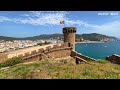 4K Tossa de Mar (Catalonia, Spain) Walking Tour • May 2022