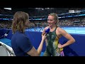 Aussie golden girl Ariarne Titmus' hilarious interview | Wide World of Sports