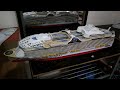 Homemade cruise ship 97 percent in Progress Wonder of the Seas!