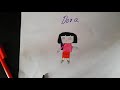 How to draw Dora by Prarthana Vijesh