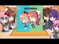 DDLC react to themselves Part 1/2 ||| AU ||| Video contains ships