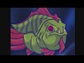 Zombie fish get scared (Moment from game Zombie Fish Tank)