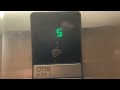 Otis series 1 hydraulic elevator at the Hampton inn hotel Raleigh NC capitol blvd