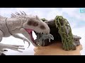 4 Real Dinosaurs Transformer 4 Dinosaur Robot! Dino Robot Battle video -  공룡 배틀  로보트 티라노사우루스 안킬로