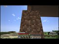 I built a dirt house in minecraft but its massive!