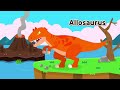 What kind of dinosaur is it? | Shadow Dinosaur Game | T-Rex? Giganotosaurus? | Play Kids | NINIkids