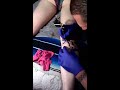 Becca getting tattooed before her wedding to Jinx