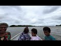 🚢 🚣‍♀️ boating at Rewa river with visitor from Korea