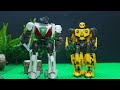 BÃI ĐỖ XE ÔTÔ ROBOT BIẾN HÌNH BUMBLEBEE - Robot Tobot Xe Tải Cần Cẩu Xe Ủi Quái Thú Phiêu Lưu