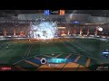 Insane corner shot in Rocket League