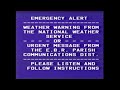 Baton Rouge/Cox Communications Cable Public Access Alert Tone Test - 1994