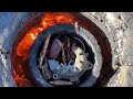 Nordic Gold From a Water Heater - Bronze - Trash To Treasure - ASMR Metal Melting - BigStackD