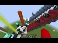 Playing a LUCKY BLOCK STAIRCASE RACE in Minecraft!