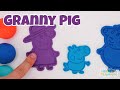 Create Peppa Pig Family with Play Doh Molds | Best Learn Colors | Preschool Toddler Learning Video