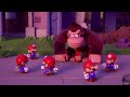 Mario vs Donkey Kong - All Bosses & Cutscenes Comparison (Switch vs Original)