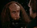 Robert O'Reilly explaining Gowron's eyes