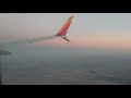 Southwest Airlines Sunset Takeoff from Phoenix - Boeing 737-8H4