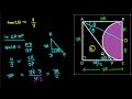 Math Olympiad | Find the area of semicircle inside a square | 2 Different Methods