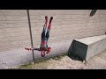 GTA 5-iron Spiderman jump from highest building crazy fail moments ragdoll | Euphoria Physics#gta5