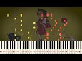 Kyoufuu All Back - Yukopi feat. Kaai Yuki - Hard Piano Tutorial【Piano Arrangement】