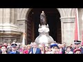 Salida de la Catedral de  Santo Domingo de la Calzada Mayo 2018