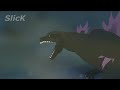 GODZILLA VS KRATOS | Animation (GOW III VS GODZILLA R.A.T)