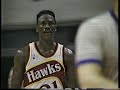 Dominique Wilkins Greatest Games: 41 Points (Two Great Dunks!) vs Cavaliers (1989)