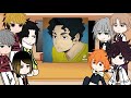 Haikyuu characters react | haikyuu/hq | read disc | #haikyuu