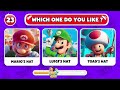 You Can Only Save One Person / Who Do You Choose? | Super Mario Bros Movie Funny Quiz