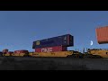 [Train Simulator] Night stack train on Sherman Hill
