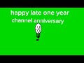 (late) 1 YEAR CHANNEL ANNIVERSARY!!!!!!! (read description)