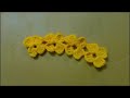 How To Make a  Crochet Flower With Pearl